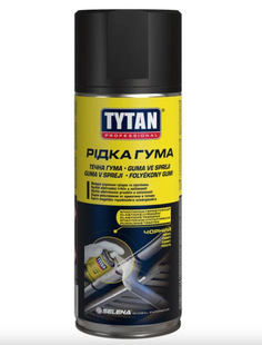 Рідка Гума Tytan Professional 400 мл (чорний) 055440    фото