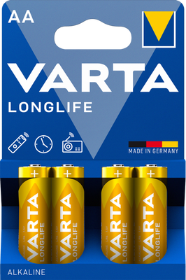 VARTA Longlife R6 AA батарейка 4шт 037231    фото