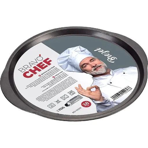 Форма для піци BRAVO CHEF BREZEL 38 cм (BC-10210) 051342    фото