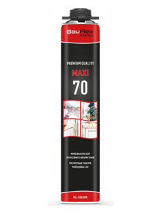 Піна BAUFLEX GUN 70 MAXI PRO ВСЕСЕЗОННА 900 мл Професійна 054857    фото