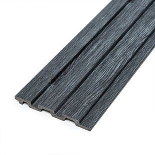 Рейка декоративна PS2900х120х12мм Темний графіт (D) SW-00002128 054114    фото