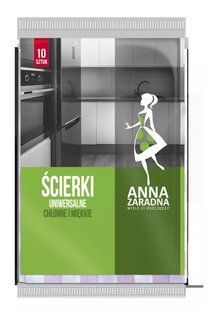 Серветки універсальні з перфороцією Anna Zaradna 10 шт. 036193    фото