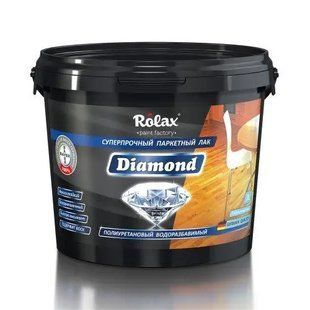 Лак паркетний поліуретановий "DIAMOND" 1л Ролакс 003216    фото