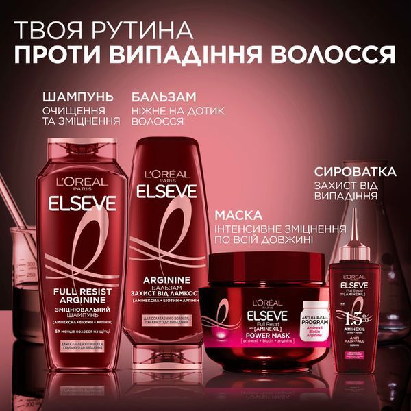 Шампунь Elseve Full Resist Arginine для ослабленого волосся 250 мл 030715 фото