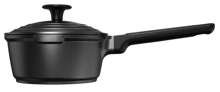 Ківш IQ Be Simple алюмінієвий 16 см (1.3 л) з кришкою (IQ-4049-16) 055379    фото