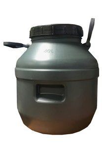 Бідон 40л кольоровий з широкою горловиною 043553    фото