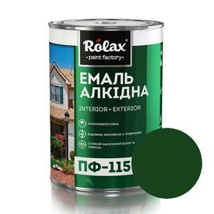Емаль алкідна ПФ-115 2.8 кг зелена Ролакс 003166    фото