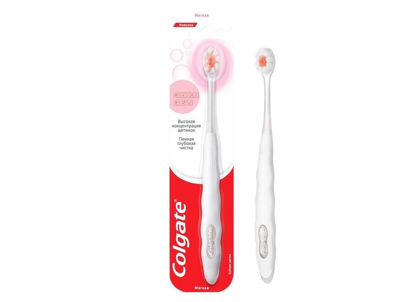 Зубна щітка Colgate Cushion Clean 1 шт. 054196    фото