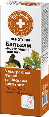 Бальзам-розтирання для ніг The Doctor Health&Care 75 мл 028678    фото