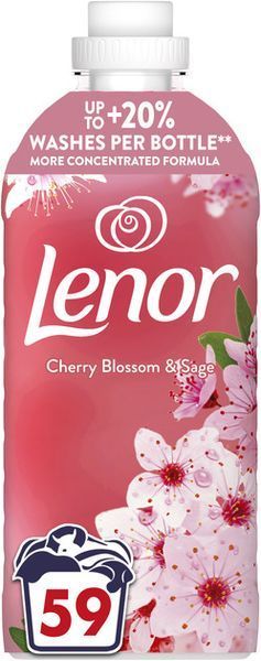 Кондиціонер-ополіскувач Lenor "Вишневий цвіт та шавлія" 1,239 л  053793    фото