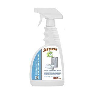 Засіб для миття акрилових ванн San Clean Green House з розпилювачем, 500 мл 034792    фото