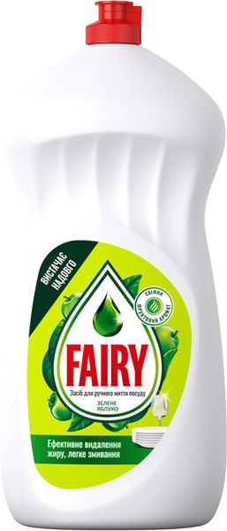 Засіб для миття посуду Fairy Зелене яблуко  1.5 л 049571    фото