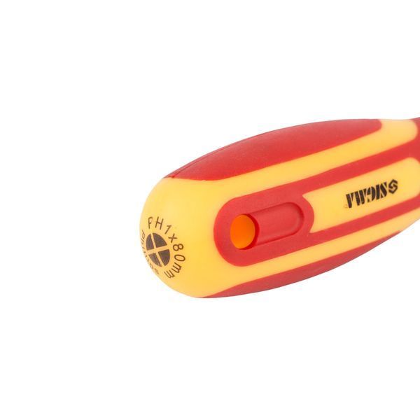 Викрутка діелектрична хрестова PH2х125мм 1000В CrV SIGMA (4008171) 052916    фото