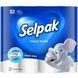 Папір туалетний SELPAK целюлозний 3-х шаровий 32 шт 053682     фото 1
