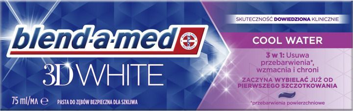 Зубна паста Blend-a-med 3D White Прохолода води 75 мл 048550    фото
