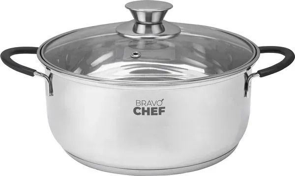 Каструля BRAVO CHEF Safran 16 см (1,4л) з кришкою (BC-2014-16) 053021    фото