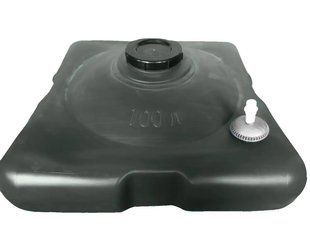 Ємність для душу пластикова 100 літрів з насадкою для душу 039899    фото