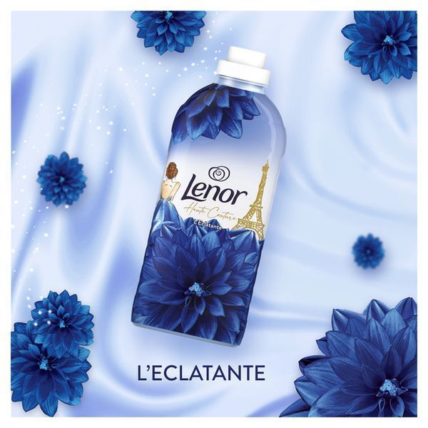 Кондиціонер-ополіскувач Lenor Висока мода осяйний 1,2л 048756    фото