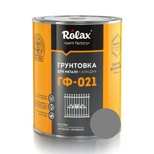 Ґрунтовка для металу алкідна "ГФ-021" 12кг сіра 040632    фото