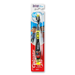 Дитяча зубна щітка Colgate Big Kids Smiles, 6-9 років 051066    фото
