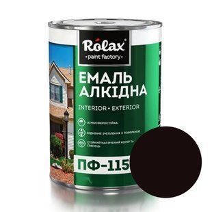 Емаль алкідна ПФ-115 2.8 кг темний шоколад Ролакс 023902    фото