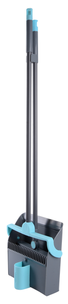 Набір для прибирання Idea Home совок і щітка 90 см блакитний (DS-855) 054372    фото
