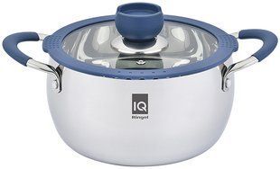 Кастрюля  RINGEL IQ Be Trendy 24 см (5.7 л) з кришкою (IQ-2040-24) 046831    фото