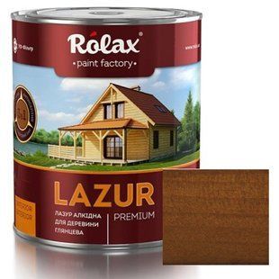 Лазур для деревини алкідна "LAZUR" 0.75л темний дуб 104 003221    фото