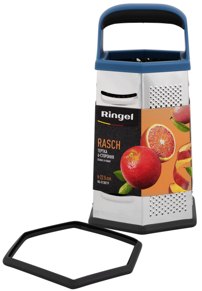Терка 6 -сторонняя RINGEL Rasch  22.5 см пластиковий тримач (RG-5130/19) 053316    фото