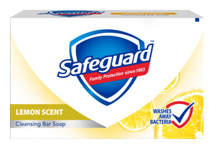 Мило тверде Safeguard лимон, з антибактеріальним ефектом, 100 г 055791    фото