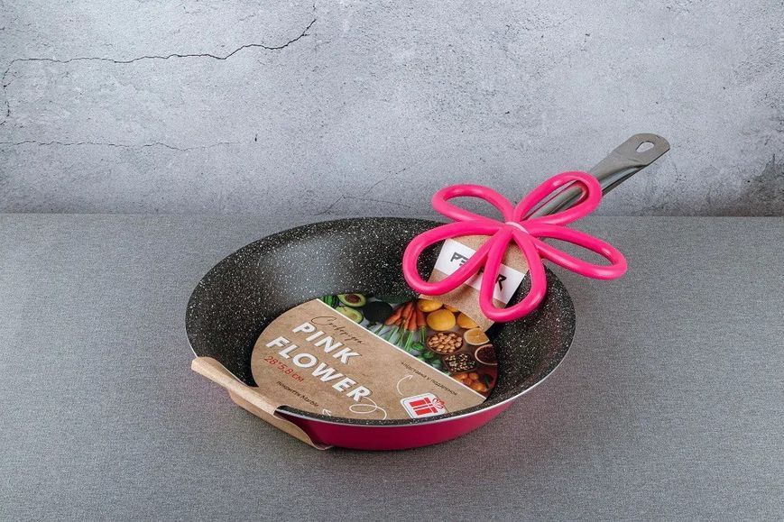Сковорідка PEPPER PINK FLOWER 24x5.0 cм PR-2106-24 046604    фото