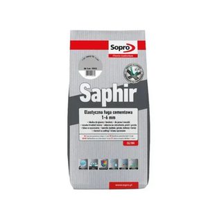 Затирка для швів Sopro Saphir сіра 15 4 кг 050289    фото