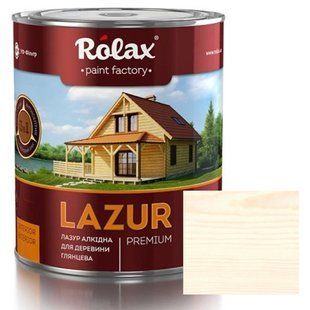Лазур для деревини алкідна "LAZUR" 0.75л біла 113 035706    фото